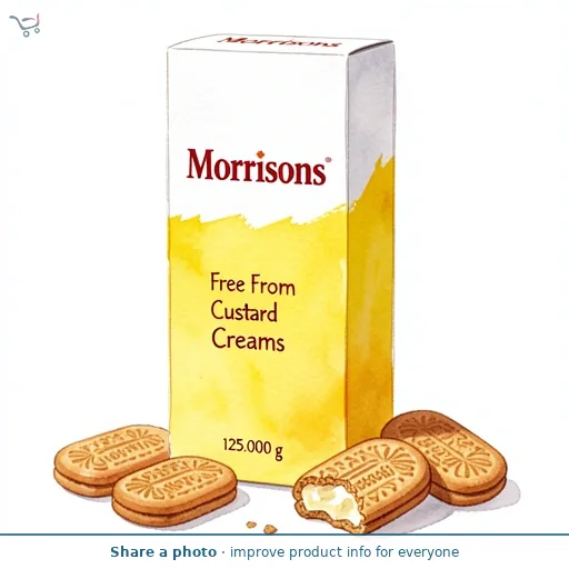 Morrisons Free From Custard Creams