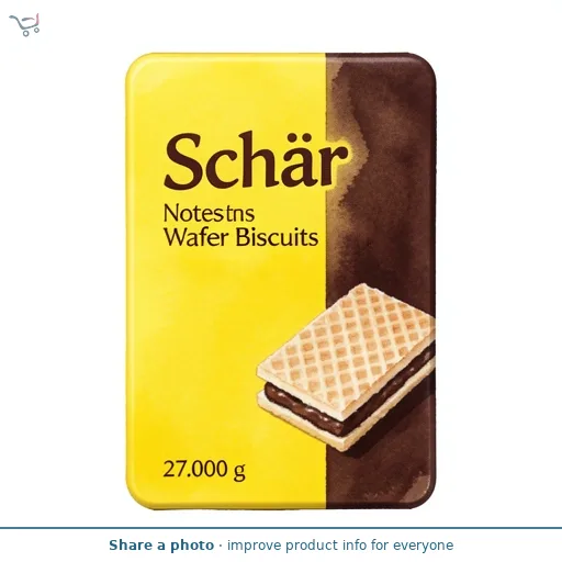 Schar Notes Wafer Biscuits