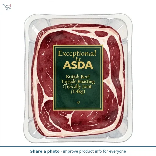 Exceptional by ASDA British Beef Roasting Joint (Typically 1.4kg)