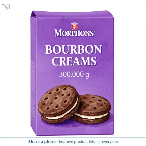 Morrisons Bourbon Creams 300g