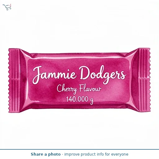 Jammie Dodgers Cherry Flavour 140g