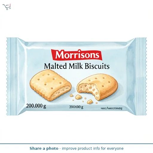 Morrisons Malted Milk Biscuits 200g