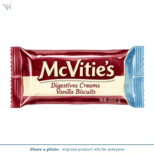 McVitie's Digestives Creams Vanilla Biscuits 