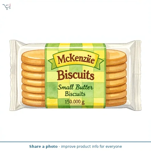 McKenzie Small Butter Biscuits 150g