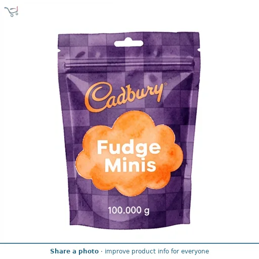 Cadbury Fudge Minis 100g