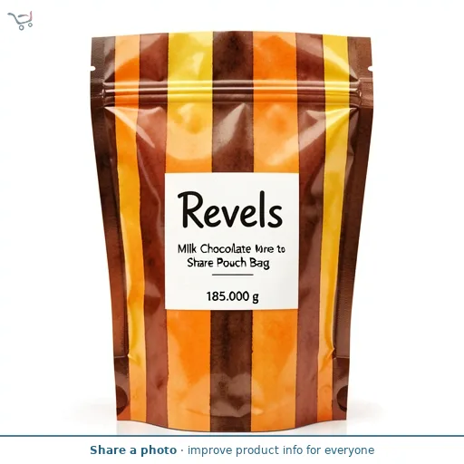 Revels Milk Chocolate More to Share Pouch Bag   185g