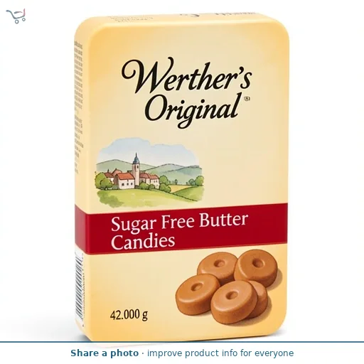 Werther's Original Sugar Free Butter Candies 42g