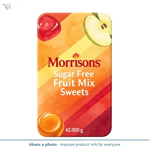 Morrisons Sugar Free Fruit Mix Sweets 42g
