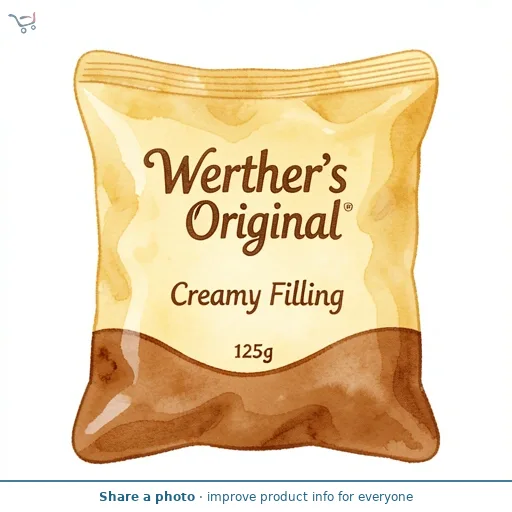 Werther's Original Creamy Filling 125g