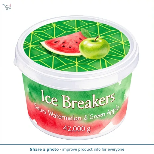 Ice Breakers Sours Watermelon & Green Apple 42g
