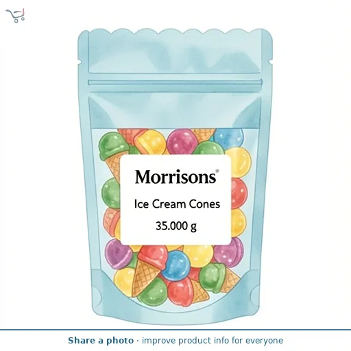 Morrisons Ice Cream Cones 35g
