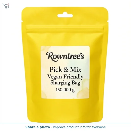 Rowntree's Pick & Mix Vegan Friendly Sweets Sharing Bag 