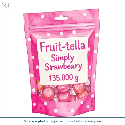 Fruit-tella Simply Strawberry 135g