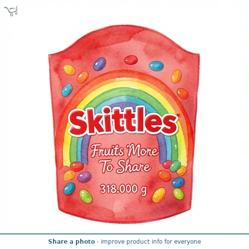 Skittles Fruits More To Share 318g