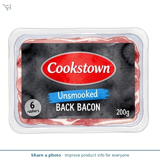 Cookstown Unsmoked Back Bacon 200g