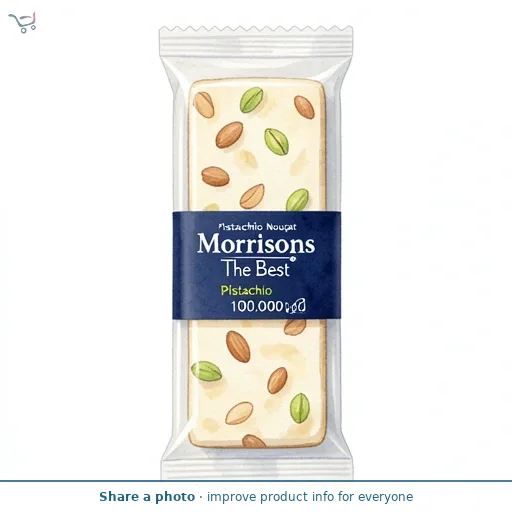 Morrisons The Best Pistachio Nougat 