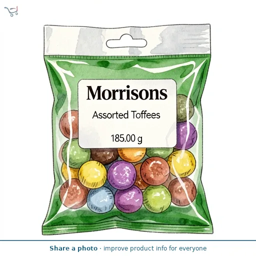 Morrisons Assorted Toffees 185g