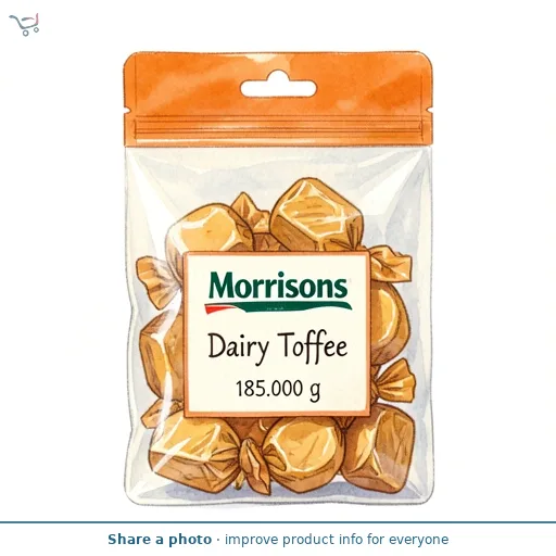 Morrisons Dairy Toffee 185g