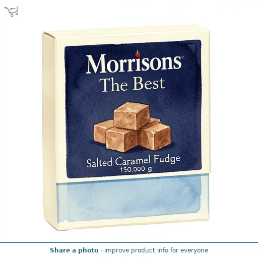 Morrisons The Best Salted Caramel Fudge 150g
