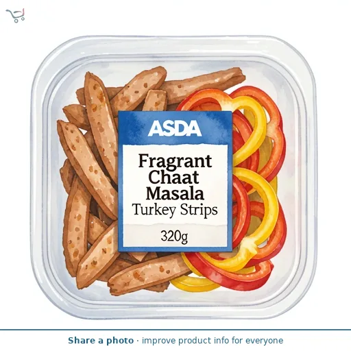 ASDA Fragrant Chaat Masala Turkey Strips