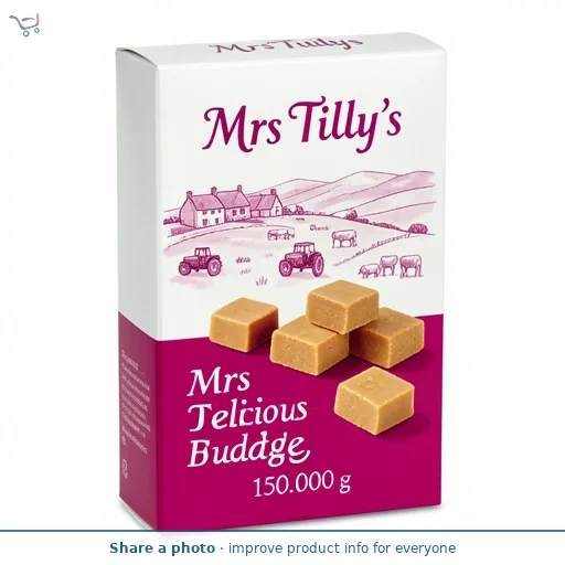 Mrs Tillys Delicious Fudge 150g
