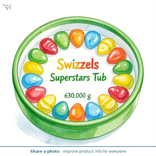 Swizzels Superstars Tub 