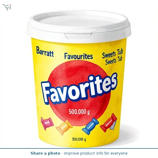 Barratt Favourites Sweets Tub