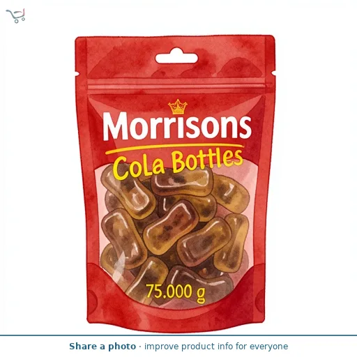 Morrisons Cola Bottles 75g
