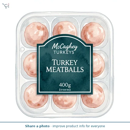 McCaghey Turkeys Turkey Meatballs 400g