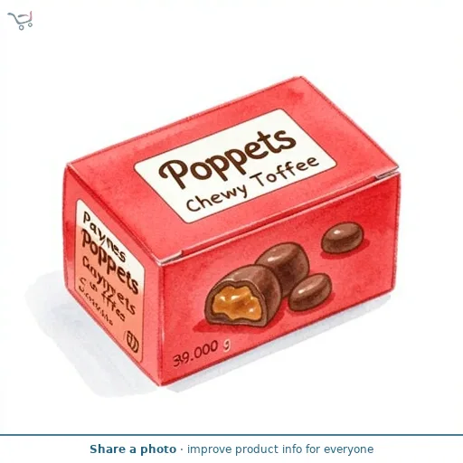Paynes Poppets Chewy Toffee