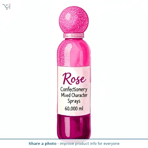 Rose Confectionery Mixed Character Sprays 12 Pack