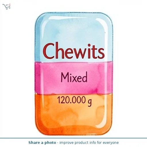 Chewits Mixed 4 x 120g