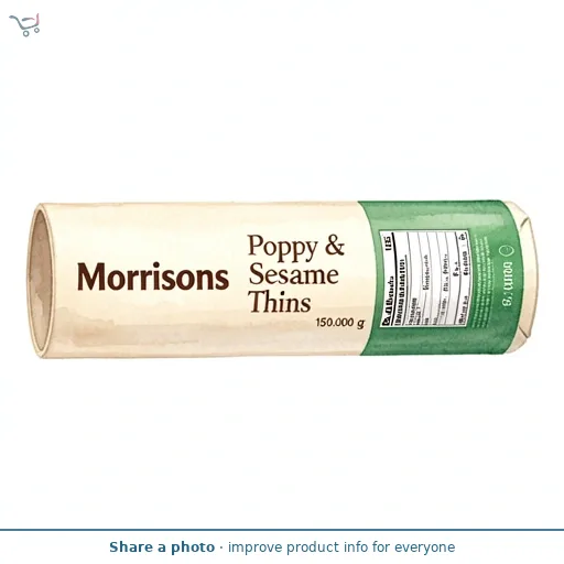 Morrisons Poppy & Sesame Thins 