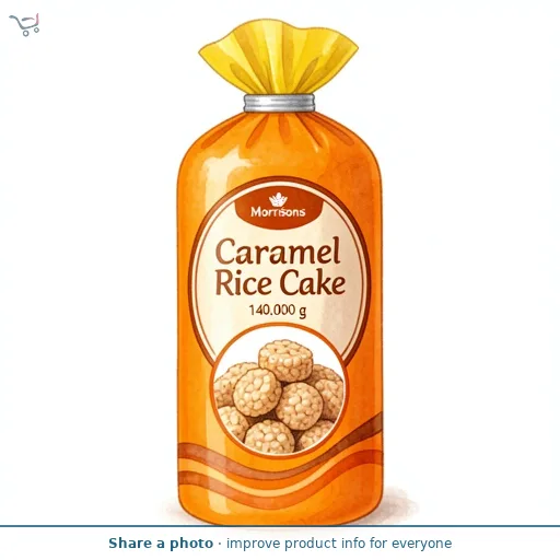 Morrisons Caramel Rice Cake
