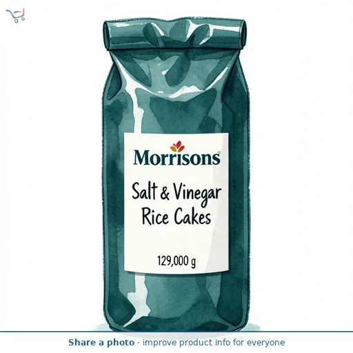 Morrisons Salt & Vinegar Rice Cakes