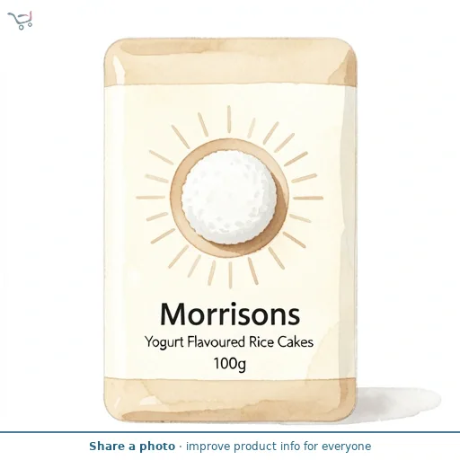 Morrisons Yogurt Flavoured Rice Cakes 100g