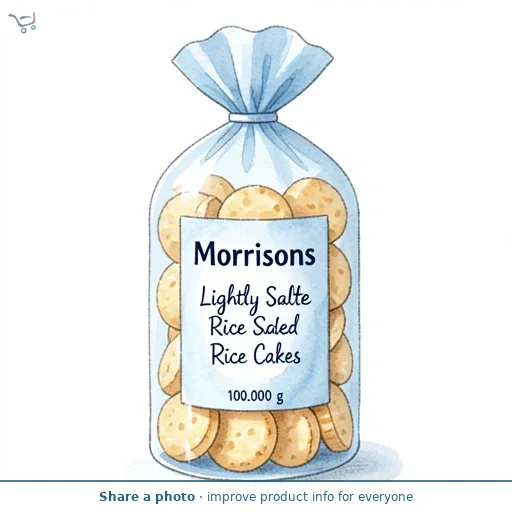 Morrisons Lightly Salted Rice Cakes