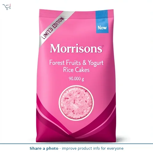 Morrisons Forest Fruits & Yogurt Rice Cakes 