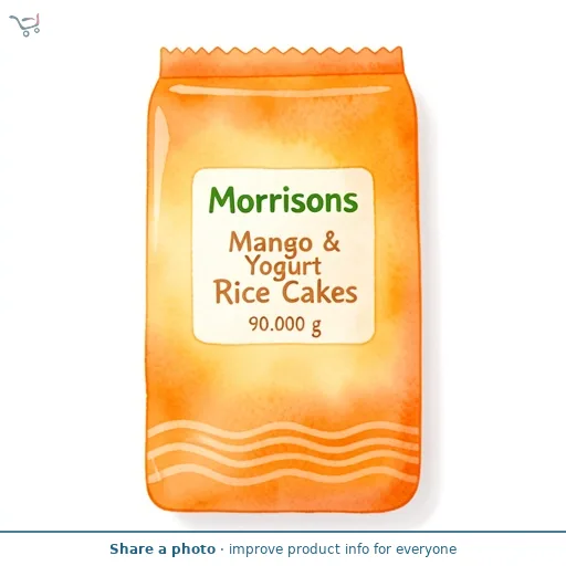 Morrisons Mango & Yogurt Rice Cakes 