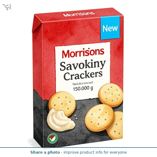 Morrisons Savoury Snacking Crackers 150g