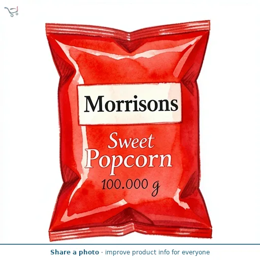 Morrisons Sweet Popcorn 