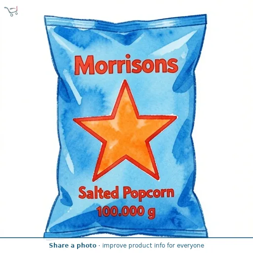 Morrisons Salted Popcorn 