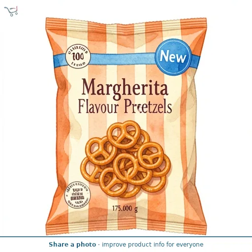 Morrisons Margherita Pizza Flavour Pretzels 175g