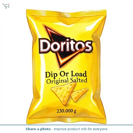 Doritos Dip Or Load Original Salted 230g