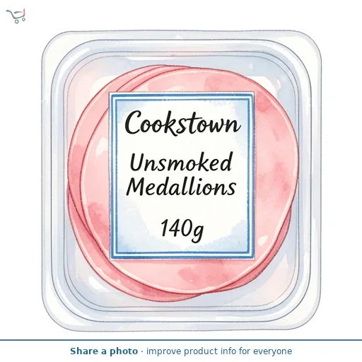 Cookstown Unsmoked Medallions 140g