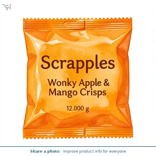 Scrapples Wonky Apple & Mango Crisps 
