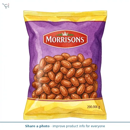 Morrisons Crispy Coated Bbq Peanuts 