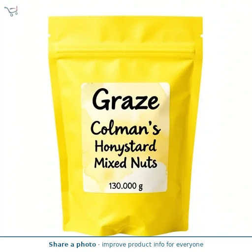 Colman's Honey Mustard Mixed Nuts 