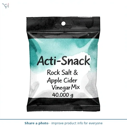 Acti-Snack Rock Salt & Apple Cider Vinegar Mix 
