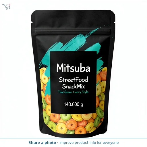 Mitsuba StreetFood SnackMix Thai Green Curry Style 140g